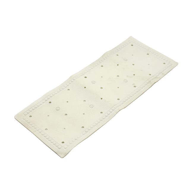 Tappeto Antiscivolo Rettangolare Large In Pvc Bianco 91 X 36 Cm Leroy Merlin Leroy Merlin Tappeti Antiscivolo