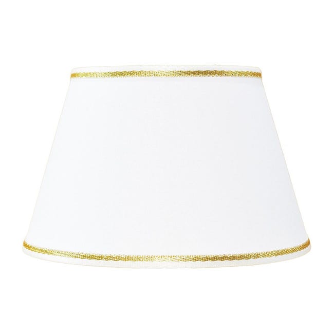 Paralume per lampada da tavolo personalizzabile Ø 40 cm beige in teletta - 1