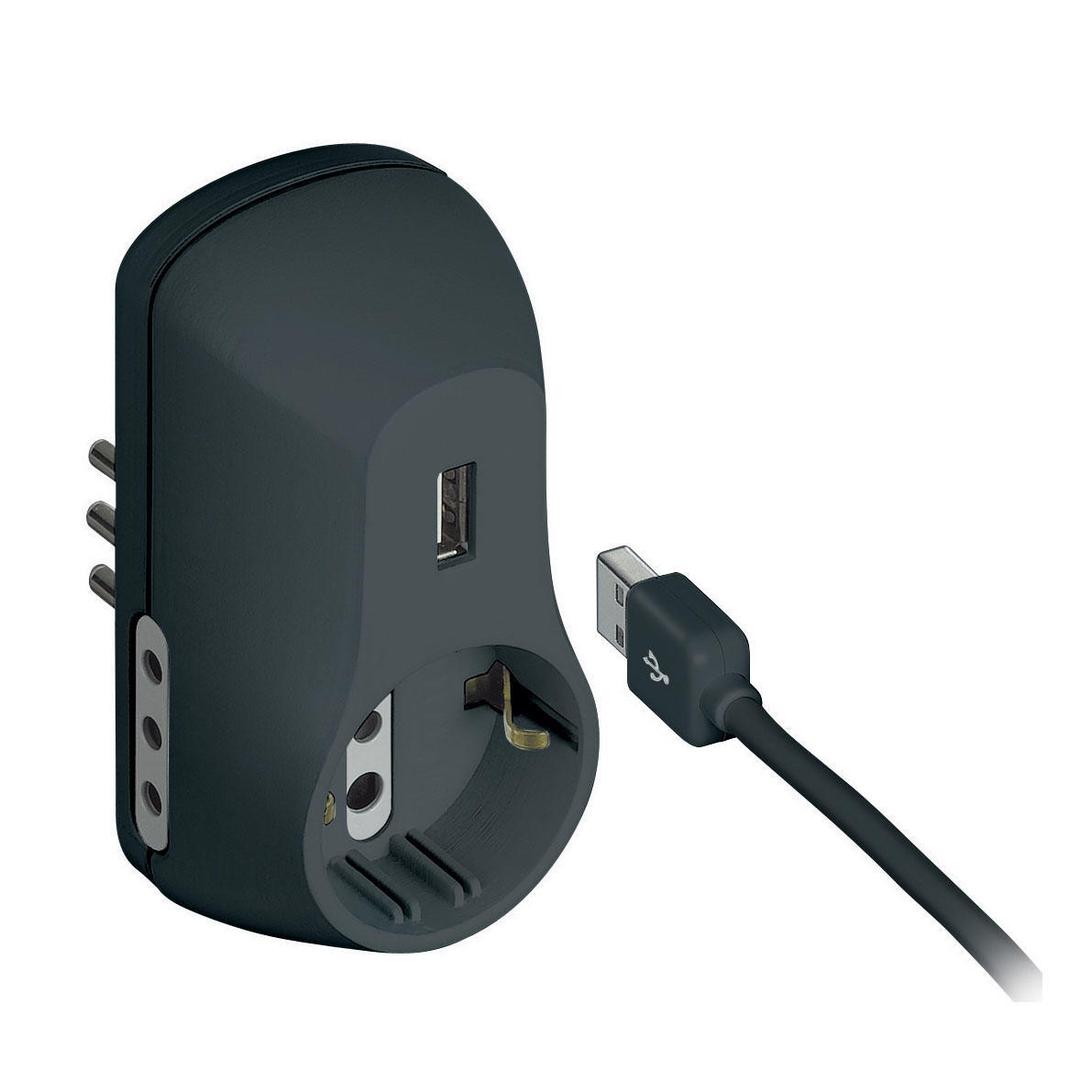 Adattatore BTICINO S3613GU nero
