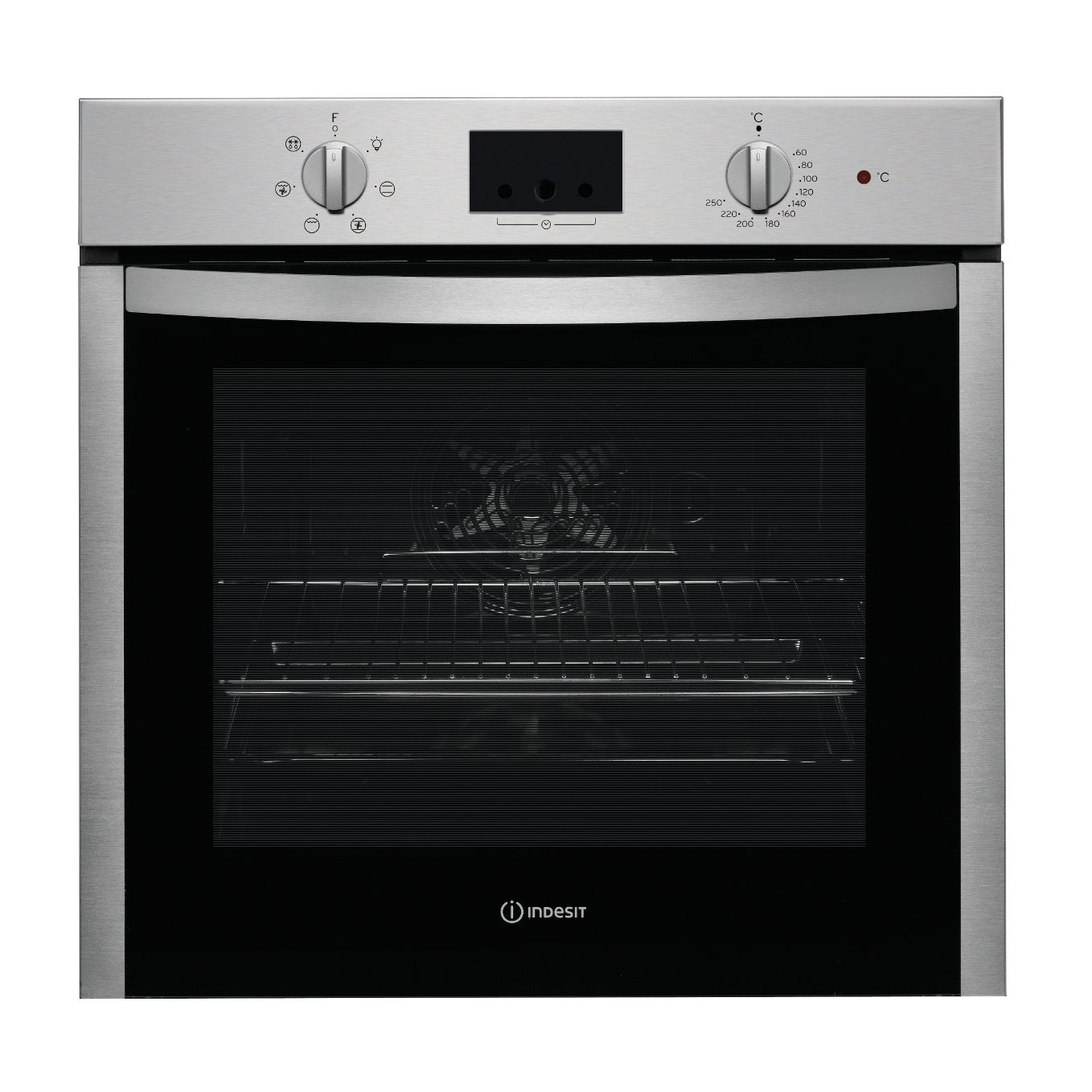 Forno da incasso elettrico multifunzione ventilato INDESIT IFW55Y4 IX  pulizia manuale | Leroy Merlin